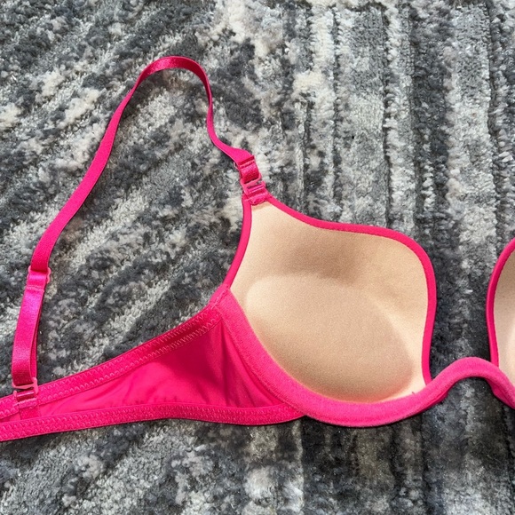 Vibrant Pink Women's Bra - Picture 7 of 10